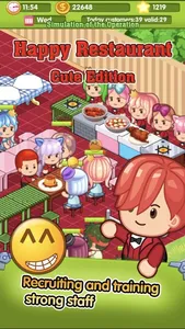 Happy Restaurant cute edition screenshot 0