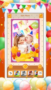 Happy Birthday Photo Editor screenshot 4