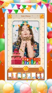 Happy Birthday Photo Editor screenshot 5