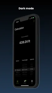 Hyperfocalc screenshot 2