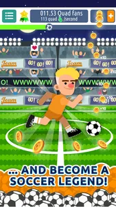 Legend Soccer Clicker - Become a Football Star! screenshot 1