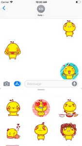 Happy Bird: Animated Stickers screenshot 2