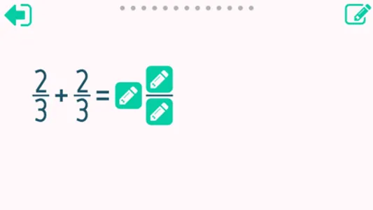 Adding Fractions screenshot 1