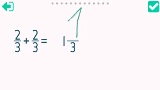 Adding Fractions screenshot 3