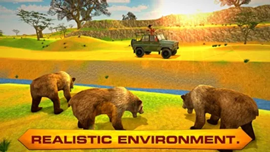 Bear hunter – safari hunting & shooting simulator screenshot 2