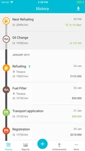 Drivvo - Car management screenshot 0