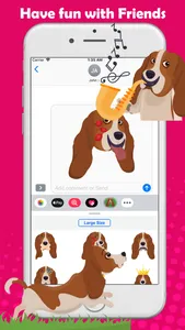 BassetMoji - Basset Emojis screenshot 2