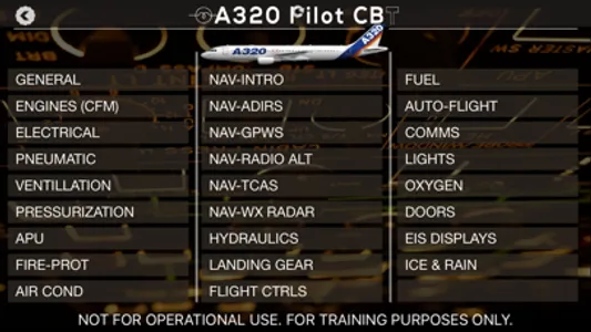 Airbus A320 Systems CBT screenshot 1