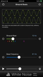 Binaural Beats Generator + screenshot 1