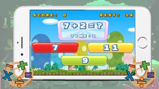 123 genius basic addition cool math games screenshot 2