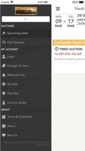 California Gold Surf Auction screenshot 3