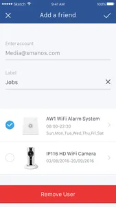 WiFi Control Alarm screenshot 4