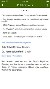 Bexar County Medical Society screenshot 2