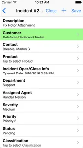 PhaseWare Tracker Mobile screenshot 1