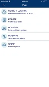 MyZipMail screenshot 2