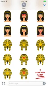 Egyptian Emoji Stickers screenshot 2