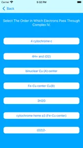 Electron Transport Chain Tutor screenshot 2