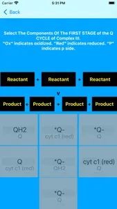 Electron Transport Chain Tutor screenshot 7