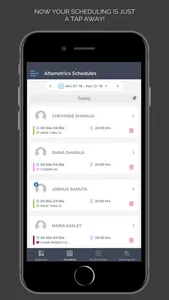 Altametrics Schedules screenshot 1