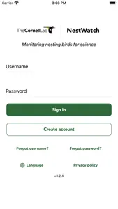 NestWatch by the Cornell Lab screenshot 0