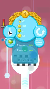Follow the Line Duel 2D Deluxe screenshot 2