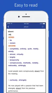 Dictionary of English Collocations screenshot 1