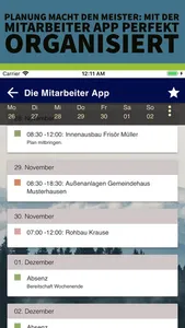 Die Mitarbeiter App screenshot 5