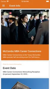 UT MBA Career Connections screenshot 1