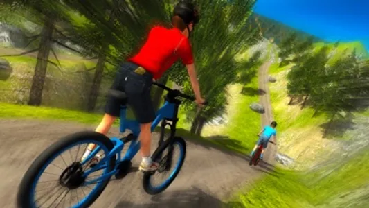 Uphill Bicycle Rider Kids - Offroad Mountain Climb screenshot 4