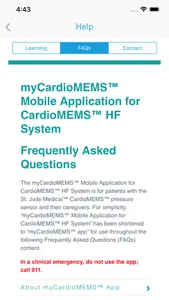 myCardioMEMS™ screenshot 5