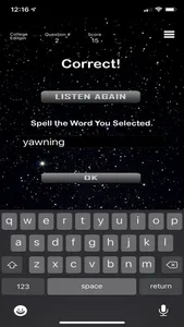 College - Comet Spelling screenshot 1