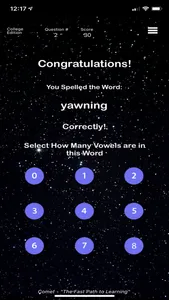 College - Comet Spelling screenshot 2