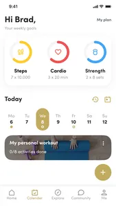 MyPersonalTrainer - FitnessApp screenshot 0