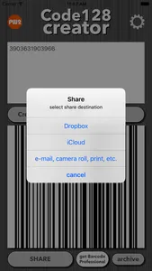 Code128 creator screenshot 3