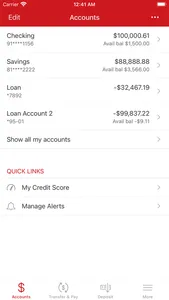 ULFCU Mobile Banking screenshot 2