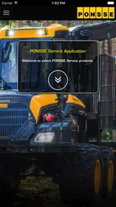 PONSSE Service Application screenshot 0