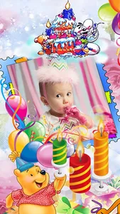 Happy Birthday Photo Frame & Greeting Card.s Maker screenshot 0