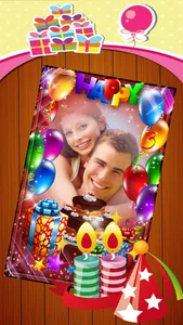 Happy Birthday Photo Frame & Greeting Card.s Maker screenshot 4