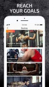 FitKeeper: Dumbel Workouts Gym screenshot 1