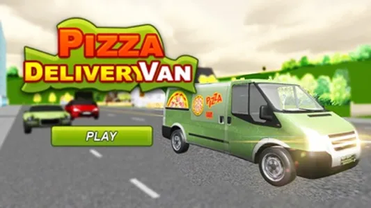 Pizza Delivery Van- Food Truck Driver Game screenshot 0