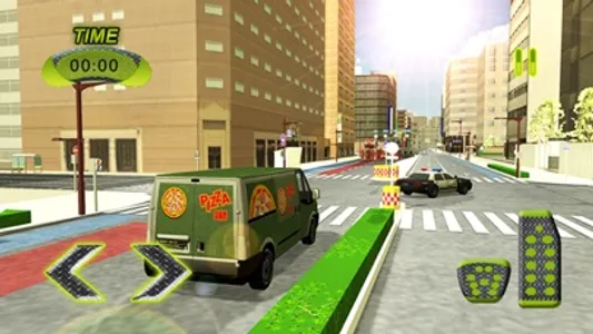 Pizza Delivery Van- Food Truck Driver Game screenshot 3