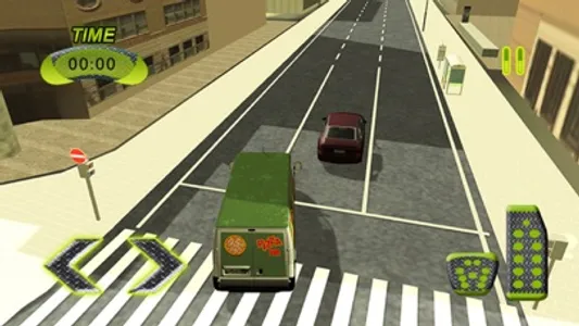 Pizza Delivery Van- Food Truck Driver Game screenshot 4