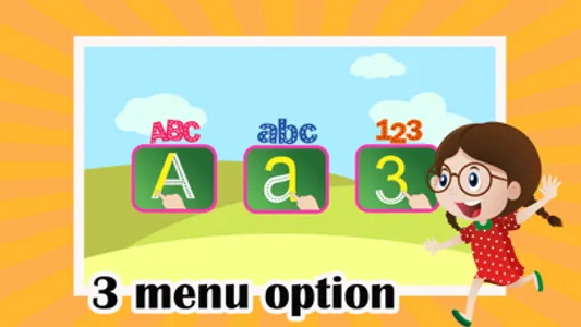 learning to write the alphabet for kids screenshot 0