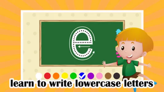 learning to write the alphabet for kids screenshot 2