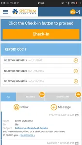 SPECTRUM Compliance screenshot 0