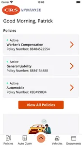 CRS Insurance 24/7 screenshot 1