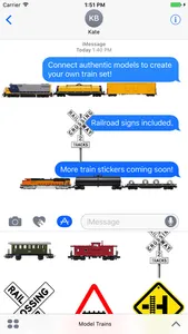 Model Train Stickers screenshot 0