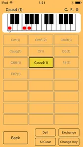 Piano Chord Scales for compose screenshot 1