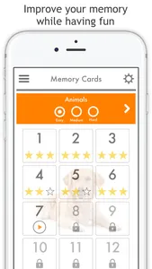 Memory Cards - Match Pairs Fun screenshot 1