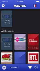 Radios France : Ecouter les radios FM screenshot 0